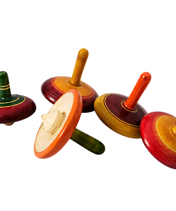 Wooden Spinning Top