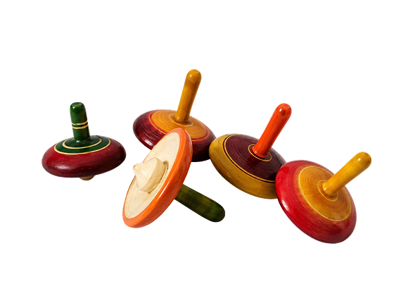 Wooden Spinning Top