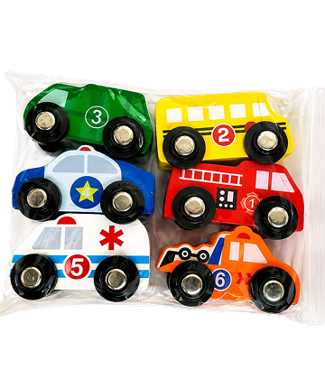 Wooden Mini Cars