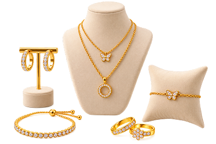 Jewellery collection banner